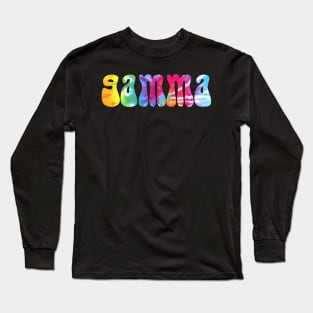 Tie Dye Gamma Long Sleeve T-Shirt